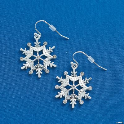 Snowflake Rhinestone Earrings