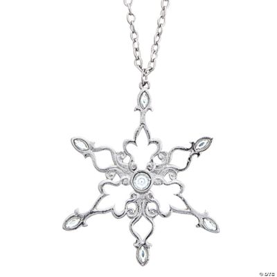 Snowflake Rhinestone Necklace
