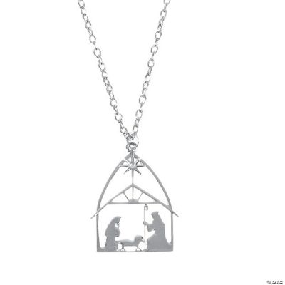 Nativity Silhouette Necklaces