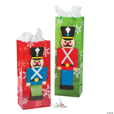 Christmas Nutcracker Gift Bag Assortment