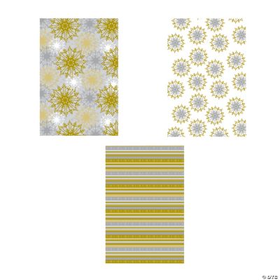 Gold & Silver Wrapping Paper