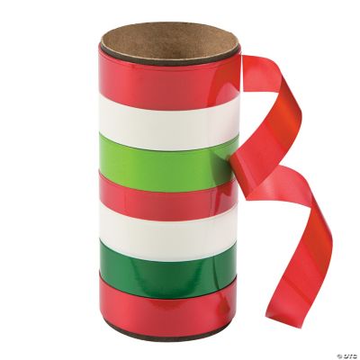 Red & Green Curling Ribbon