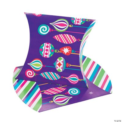 Large Bright Christmas Pillow Boxes
