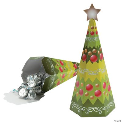 Christmas TreeShaped Favor Boxes Oriental Trading