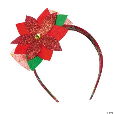Poinsettia Headband