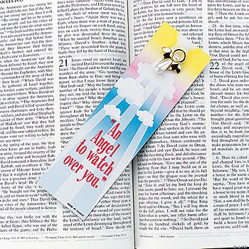 Pearl Angel Pin And Bookmark Sets