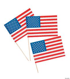 4th of July Flags