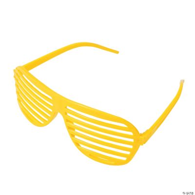 Yellow Shutter Shading Glasses