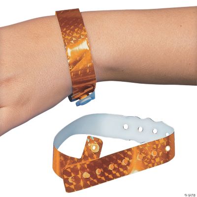 Orange Laser Wrist Tickets