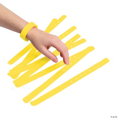 Neon Yellow Wrist Tickets