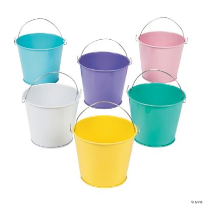 Pastel Color Pails