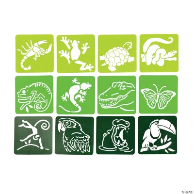 Jungle/Safari Stencils