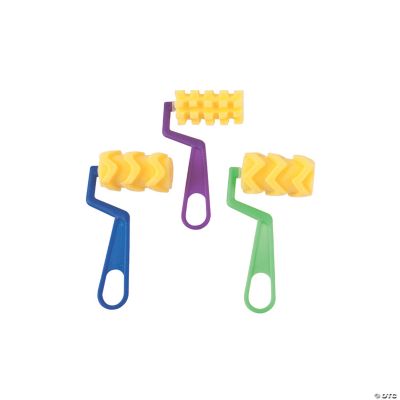 12 Zany Sponge Rollers