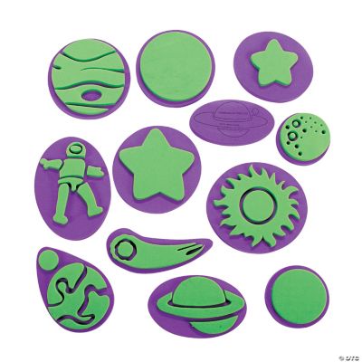 12 Awesome Outer Space Stamps