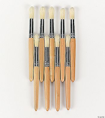 Wooden Chubby Brushes