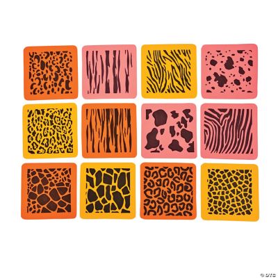 Animal Print Stencils