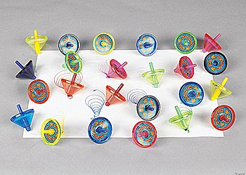24 Pc. Super Spin Top Markers
