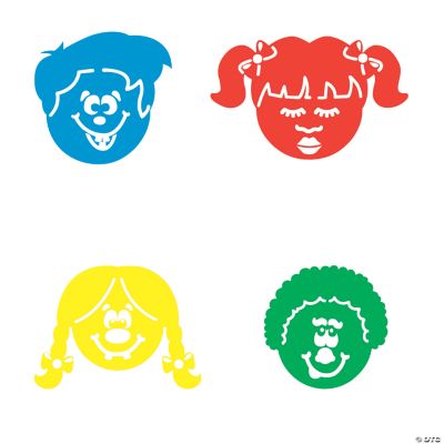 Funny Face Stencils