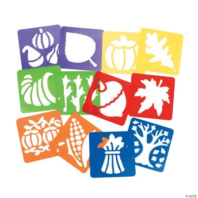 Fall Nature Stencil Set