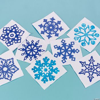 Super Snowflake Rubbing Plates
