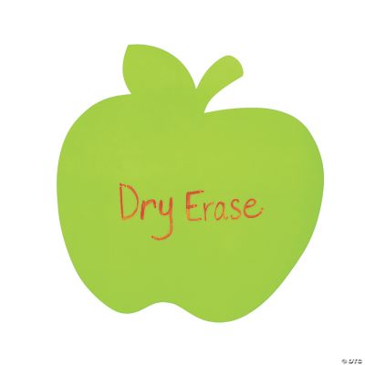 Apple Dry Erase Classroom Stickers