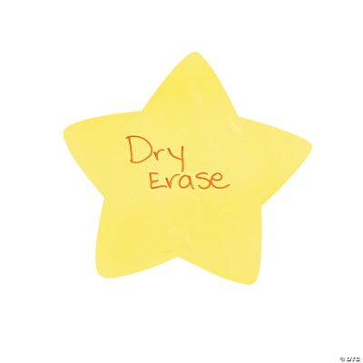 Star Dry Erase Classroom Clings