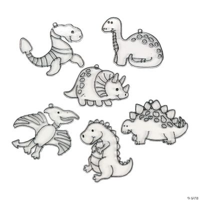 24 Paint Your Own Dinosaur Sun Catchers