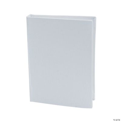 DIY White Canvas Photo Albums