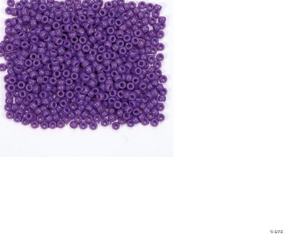 1/2 Lb. Of Purple Pony Beads