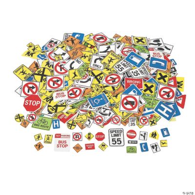 Fabulous Foam Self-Adhesive Safety Signs Shapes