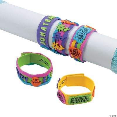 24 Fabulous Foam Easter Bracelets