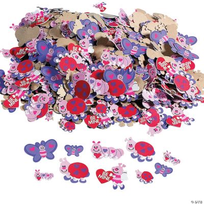 500 Fabulous Foam Self-Adhesive Love Bug Shapes