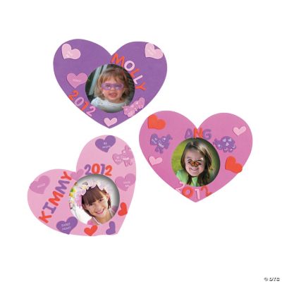 Fabulous Foam Valentine Photo Frames