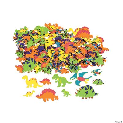 Fabulous Foam Self-Adhesive Dinosaur Shapes