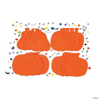 Fabulous Foam Pumpkin Frames