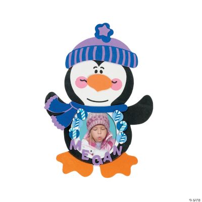 Fabulous Foam Penguin Frames