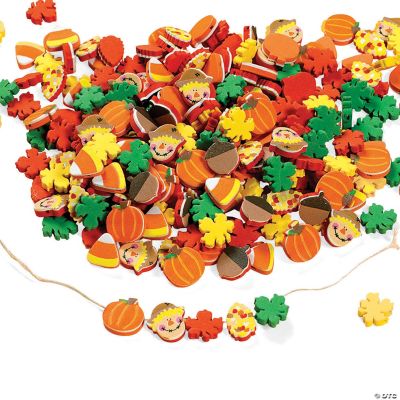 500 Fabulous Foam Harvest Mix Bead Assortment