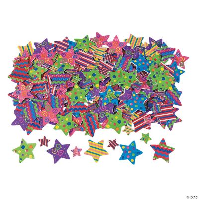 500 Fabulous Foam Self-Adhesive Star Shapes