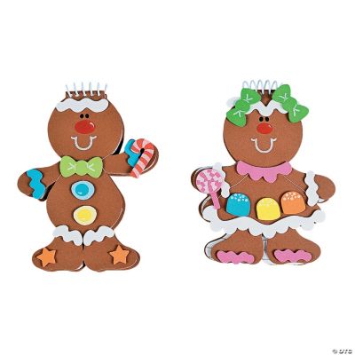 DIY Gingerbread Foam Notebooks