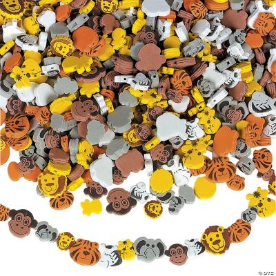 500 Fabulous Foam Animal Bead Assortment