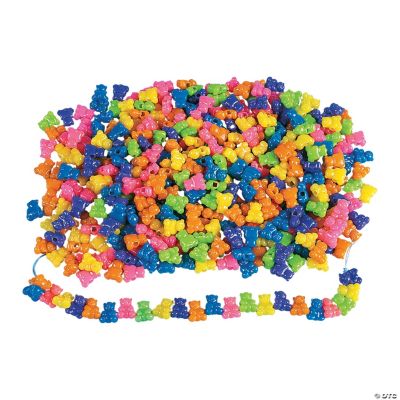 1 Lb. Of Teddy Bear Pony Beads