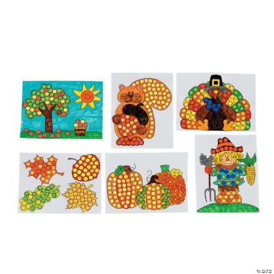 Fall Dot Marker Activity Sheets