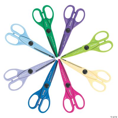 8 Pc. Curvy Cut Scissors Set