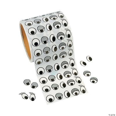 1000 Jeepers Creepers Eye Stickers