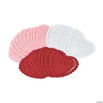 Delightful Heart Doilies