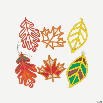 DIY Fall Sun Catcher Cutouts