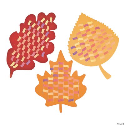 Colorful Leaf Weaving Mats