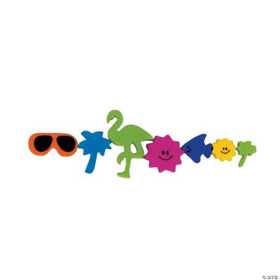 500 Fabulous Foam Summer Fun Bead Assortment