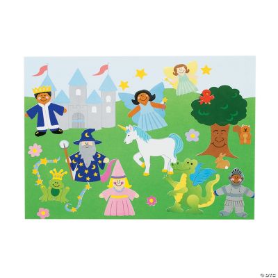 12 DIY Fairy Tale Sticker Scenes