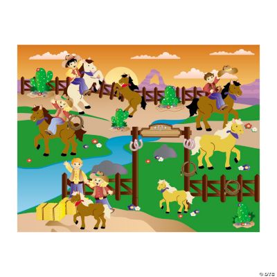 DIY Ranch Sticker Scenes